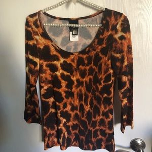 Just Cavalli leopard Top